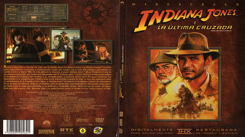 Indiana Jones 3 Y La Ultima Cruzada  1989